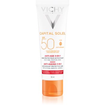 Vichy Capital Soleil crema protectoare impotriva imbatranirii pielii SPF 50 - imagine 2